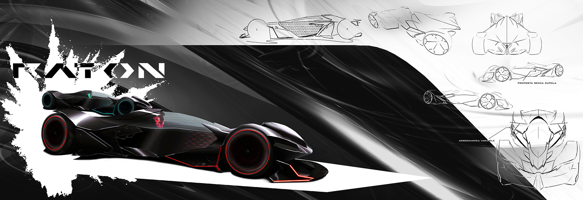 lamborghini raton rendering 2 Lamborghini Raton Is A Proposal For A New Breed Of Racer Cars