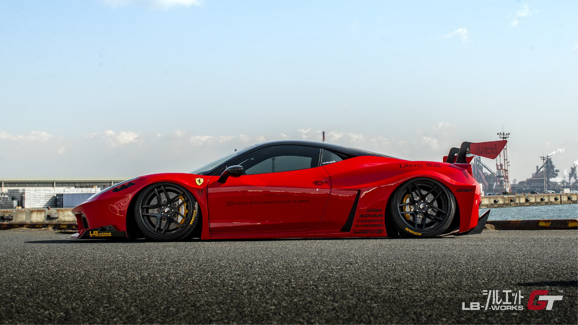 ferrari 458 italia tuning liberty walk 11 Liberty Walk Has A New Boy-Racer Kit For Ferrari’s 458 Italia