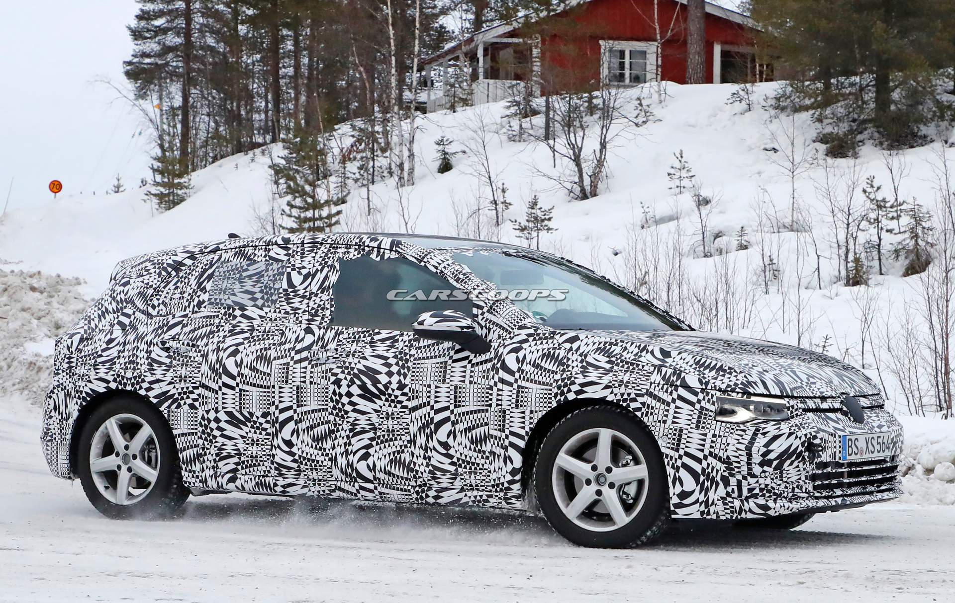 2020 VW Golf spy shots 6 2020 VW Golf Mk8 Insists On Camo Despite Being Caught Completely Undisguised