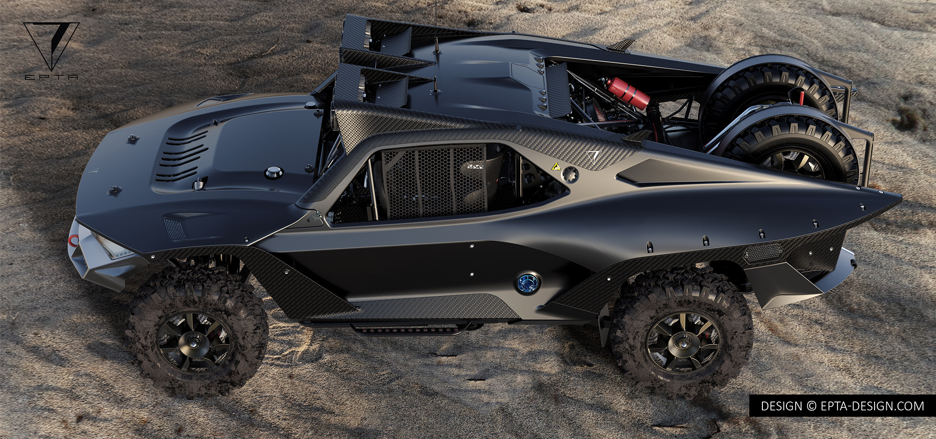 EPTA-Desert-Storm-5 Part Batmobile, Part Off-Road Monster: Meet The Desert Storm Trophy Truck