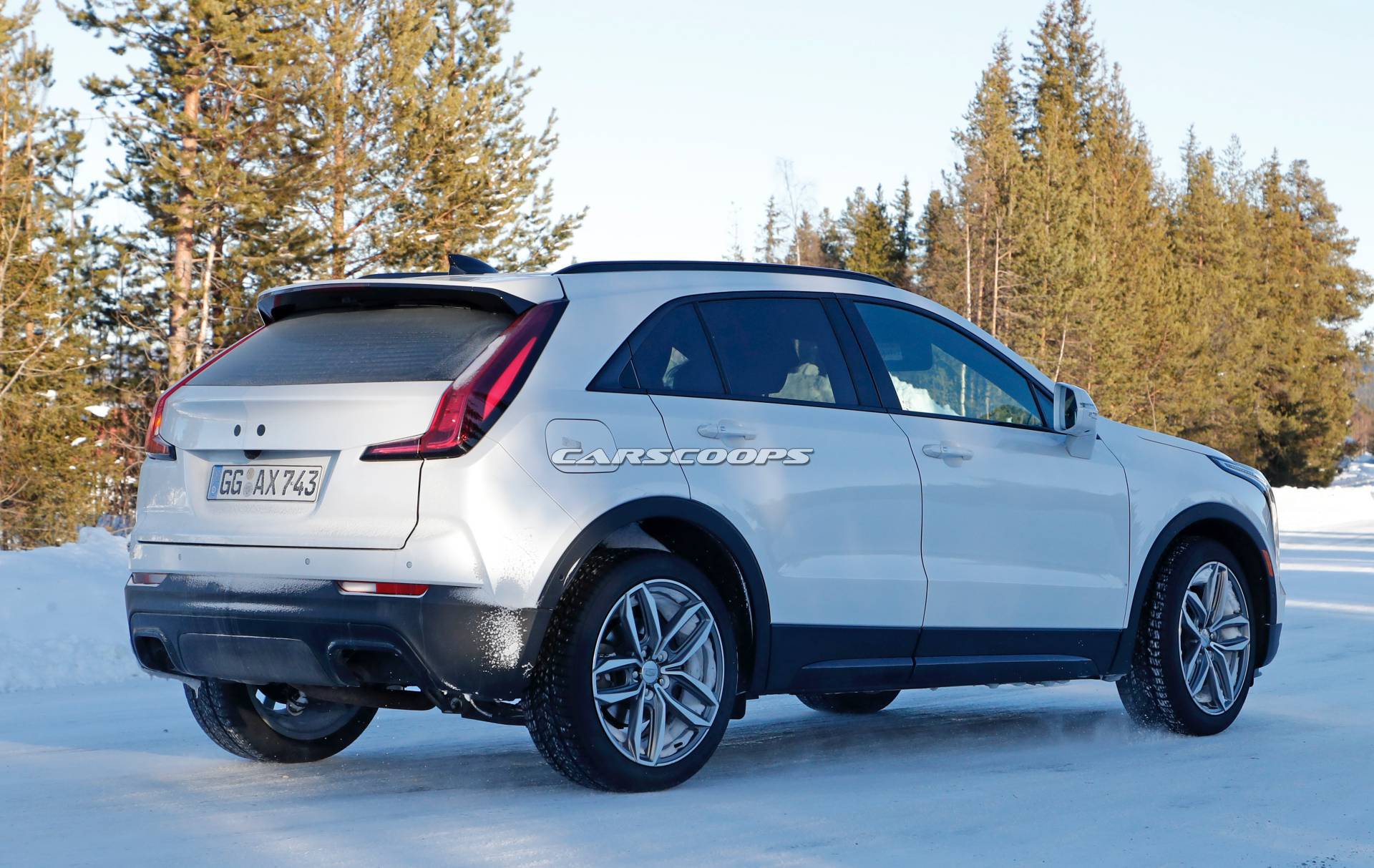 Cadillac XT4 diesel spy shots 10 Pair Of Cadillac XT4s Spied In Europe – Are They Packing Diesel Power?