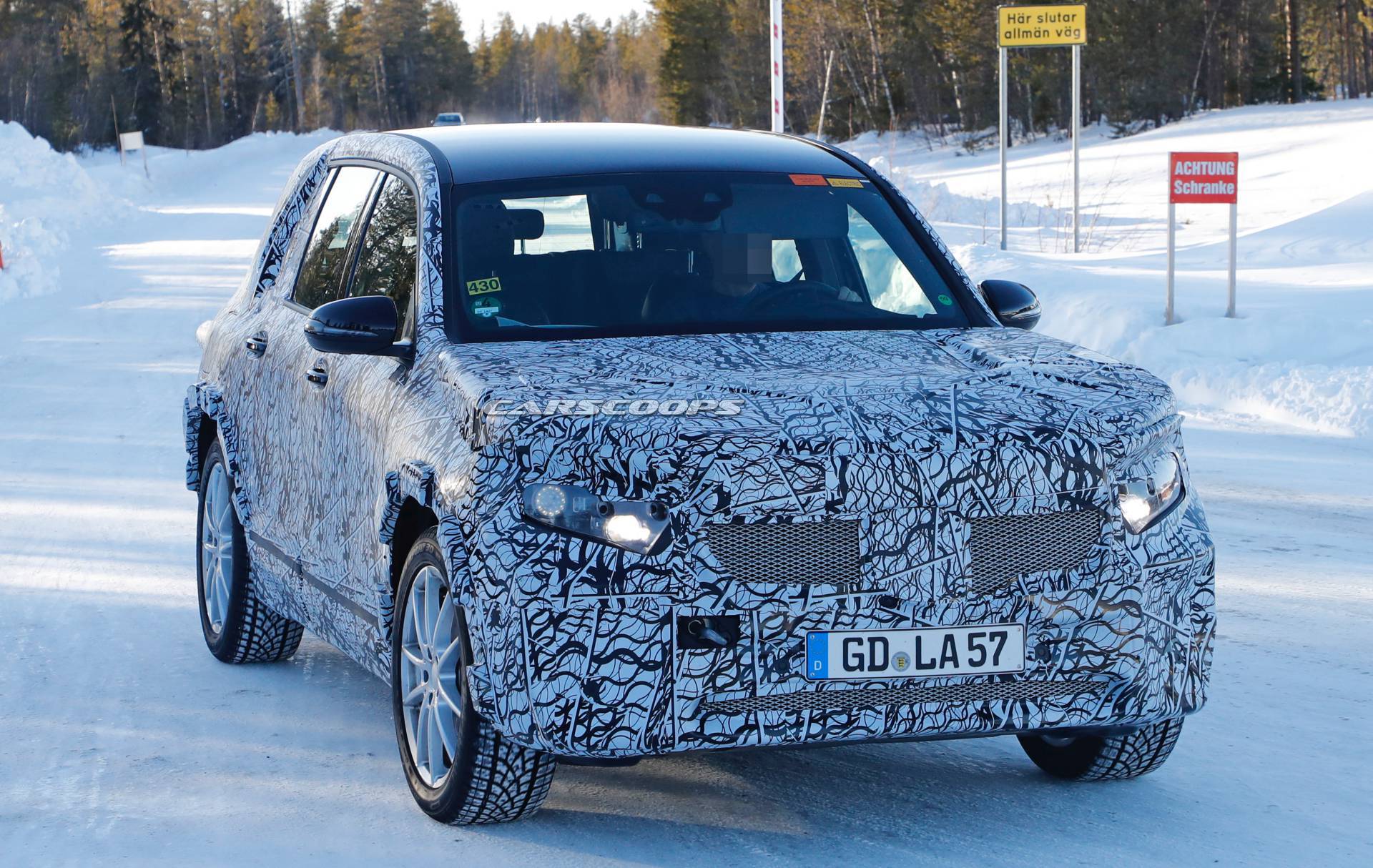 Mercedes EQB spy shots 4 GLB-Based Mercedes EQB Electric SUV Bringing e-AWD, 310-Mile Range