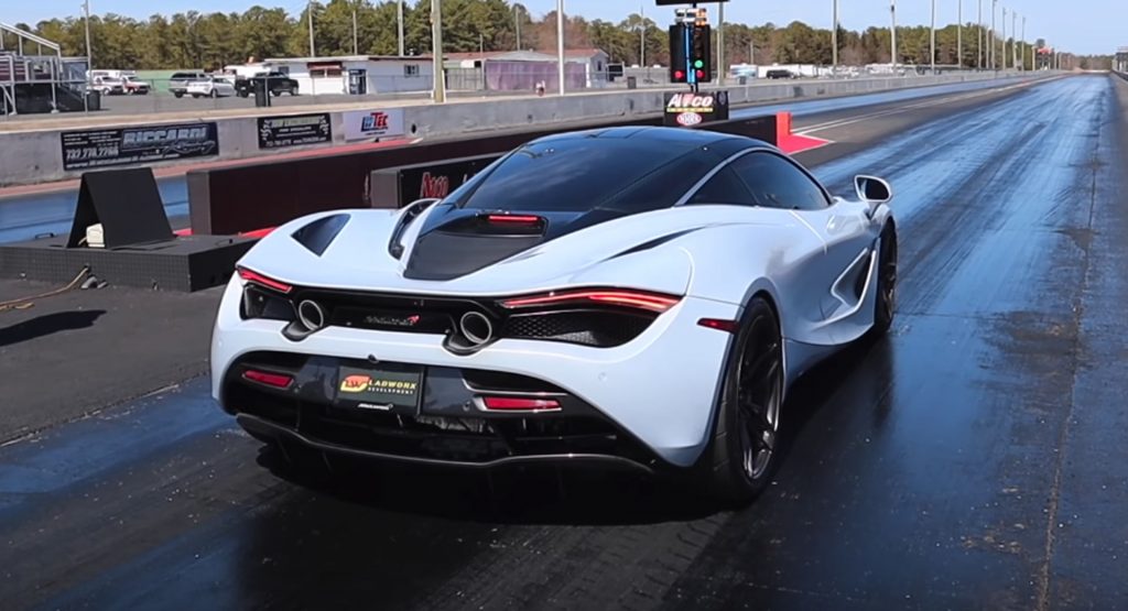  This McLaren 720S Just Ran A Quarter Mile In The 8s