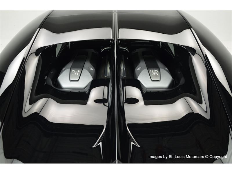 Bugatti-Chiron-For-Sale-23 Black And Blue Bugatti Chiron Would Be A Standout In Any Exotic Collection