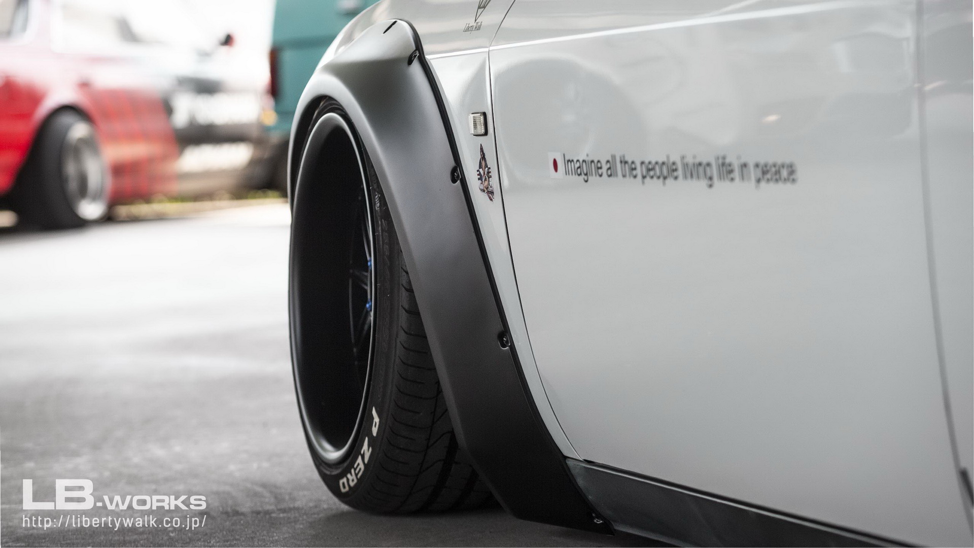 dodge challenger tuning liberty walk 7 Dodge Challenger Gets Acquainted With The Liberty Walk Ethos