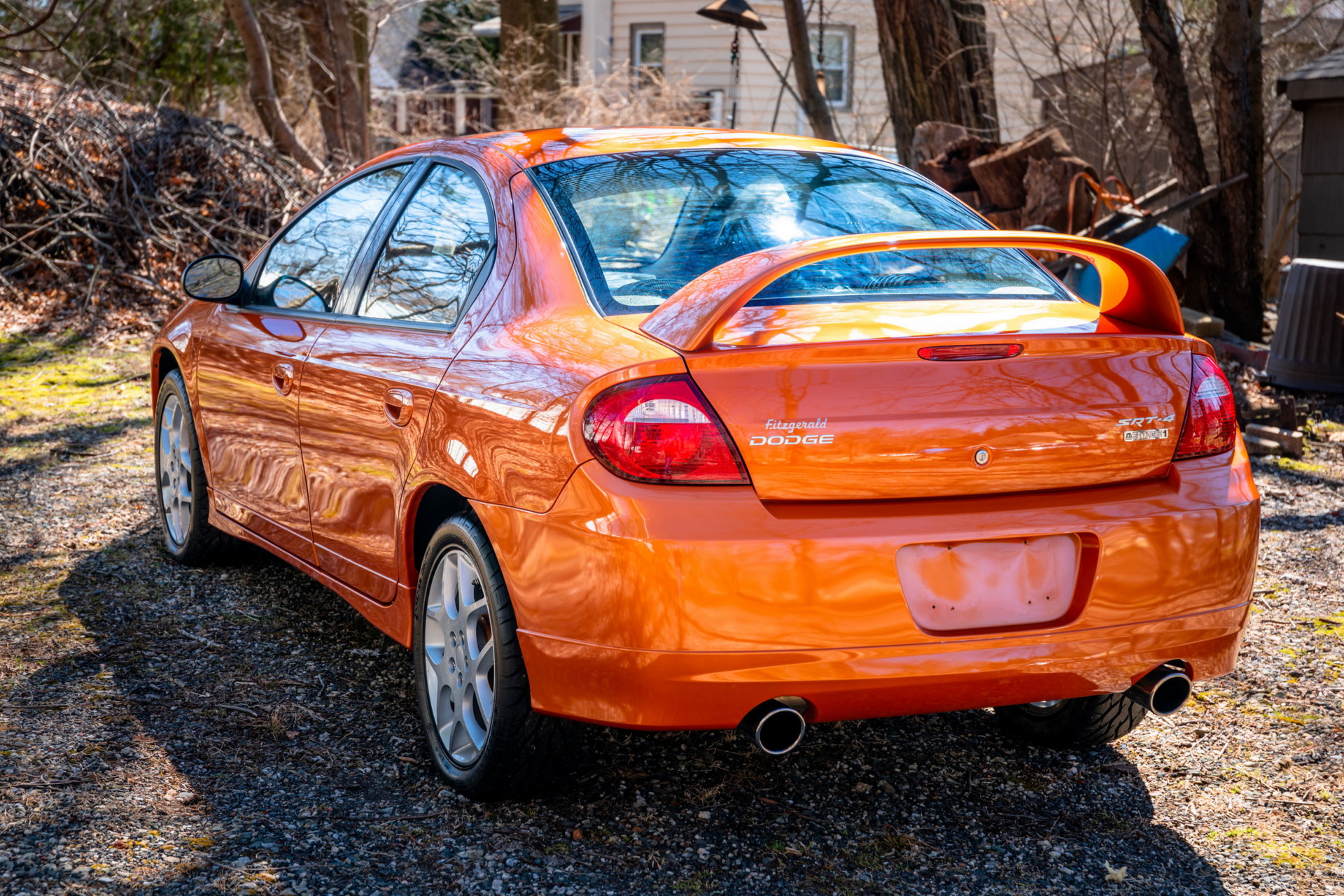 2005 dodge neon srt4 bat auction 8 2005 Dodge Neon SRT-4 Has Just 2,900 Miles, Rare Orange Blast Paint