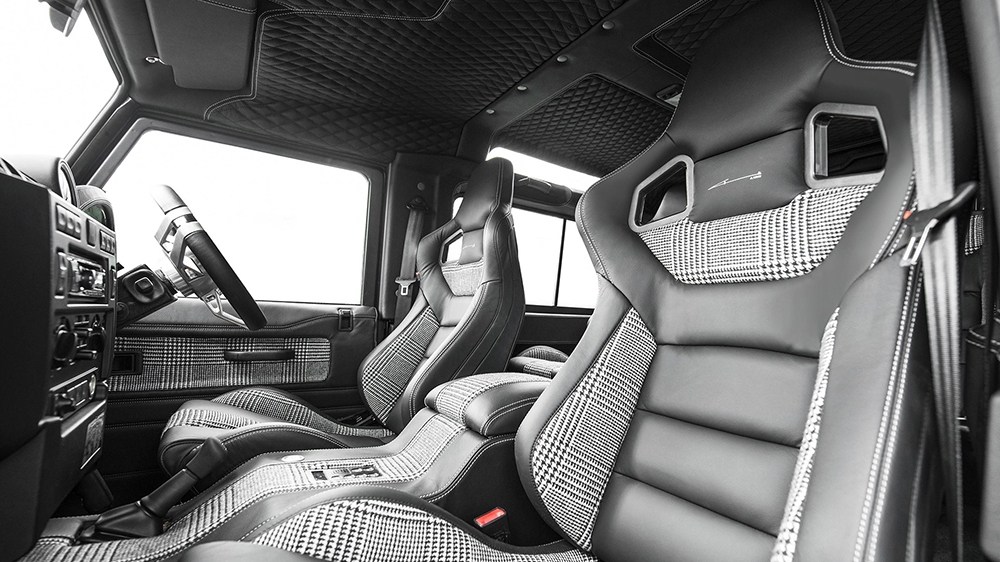 kahn land rover defender flying huntsman 105 long nose 5 Defender Goes Under Kahn’s Knife, Gets Long Nose, GM V8, $200K Tag