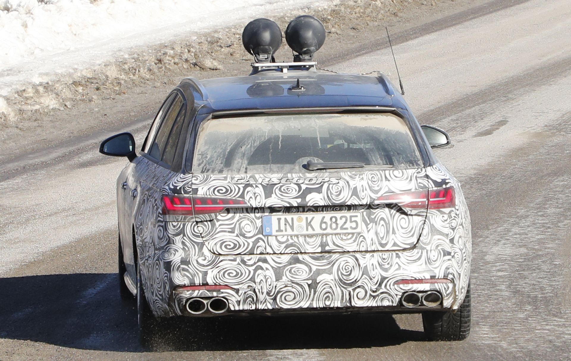 Audi-S4-Avant-Facelift-Spy-Shots-12 2020 Audi S4 Avant Coming For BMW M340i And Mercedes-AMG C43
