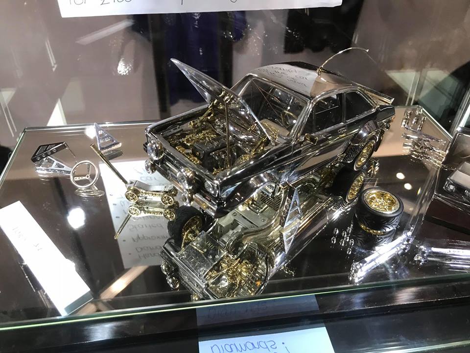 ford escort mk2 scale model gold silver diamonds 31 Dream All You Want, You Just Can’t Afford This Ford Escort RS Scale Model