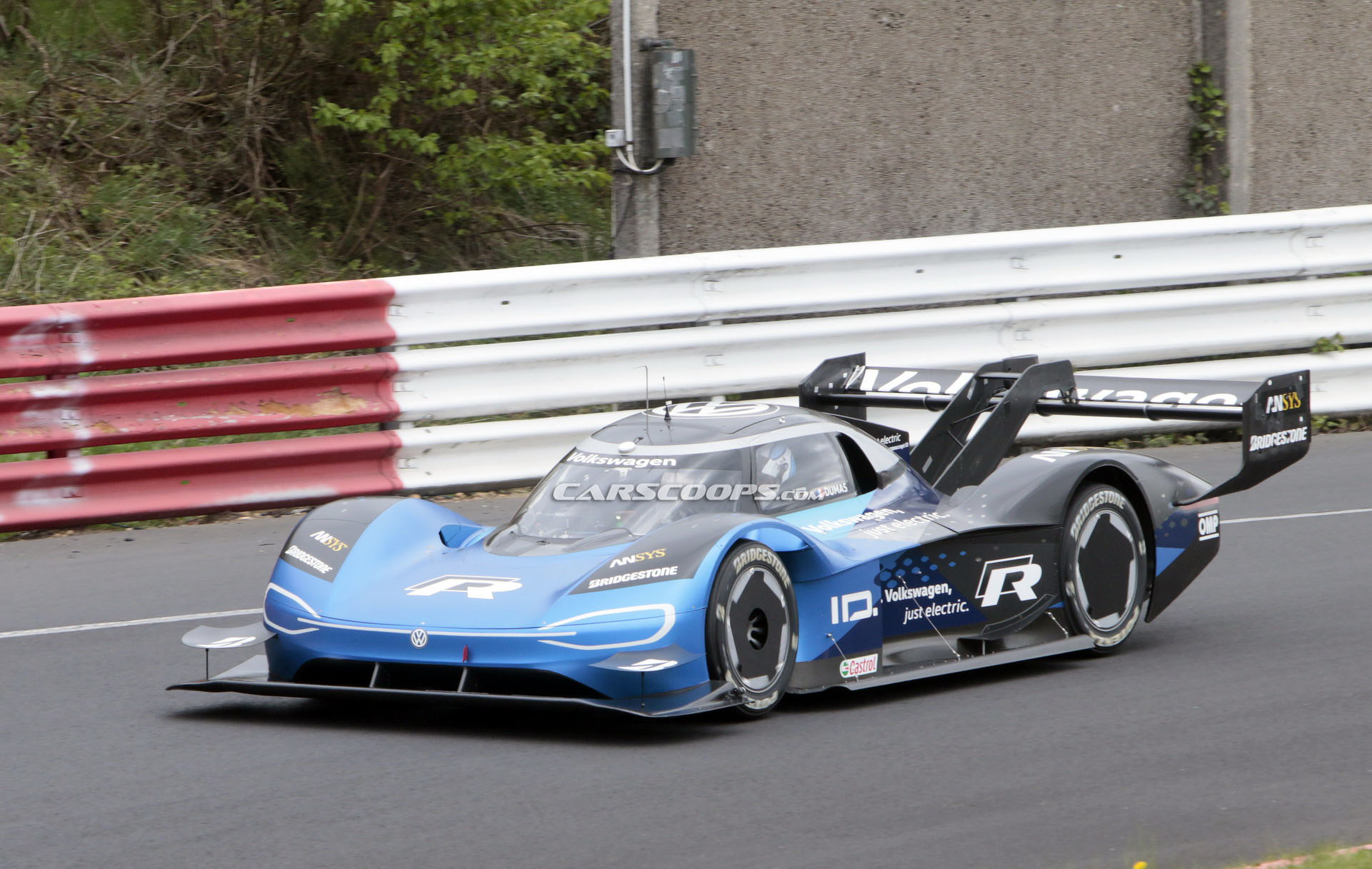 Volkswagen ID R Nurburgring 1 VW ID. R Rolls Its Wheels In (Silent) Anger At The Nurburgring