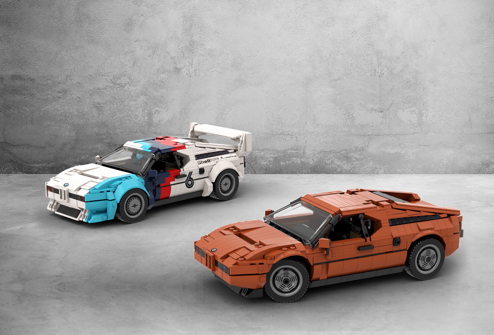 bmw m1 lego 1 BMW M1 Gets LEGO Build In Both Street And Racing Versions