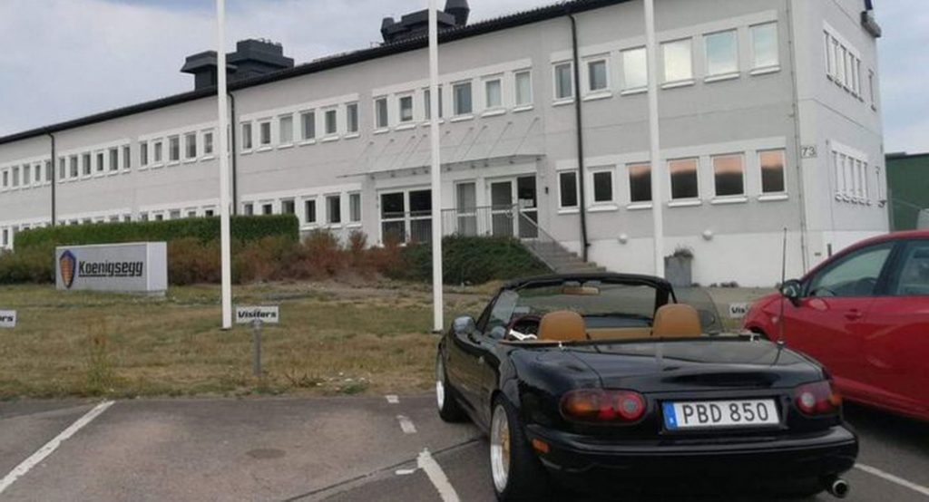  Christian von Koenigsegg Reunited With His 1992 Mazda MX-5
