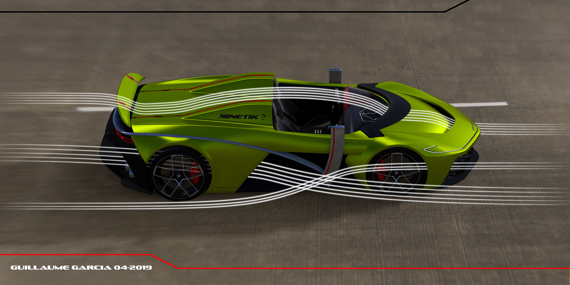 inertia kinetic rendering 19 Inertia Kinetik Is One Man’s Take On The Sports Car Of Tomorrow