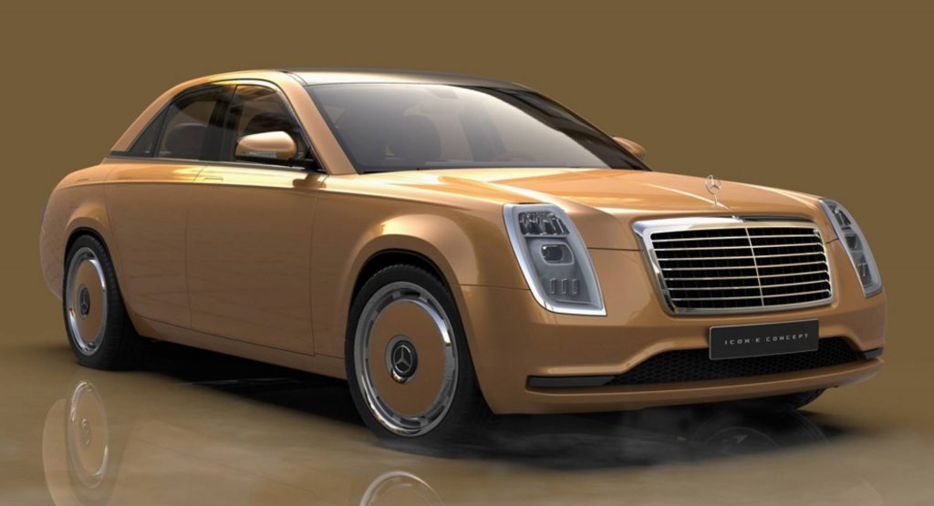  Mercedes-Benz Icon E Study Re-imagines Classic W115 As 21st-Century E-Class EV
