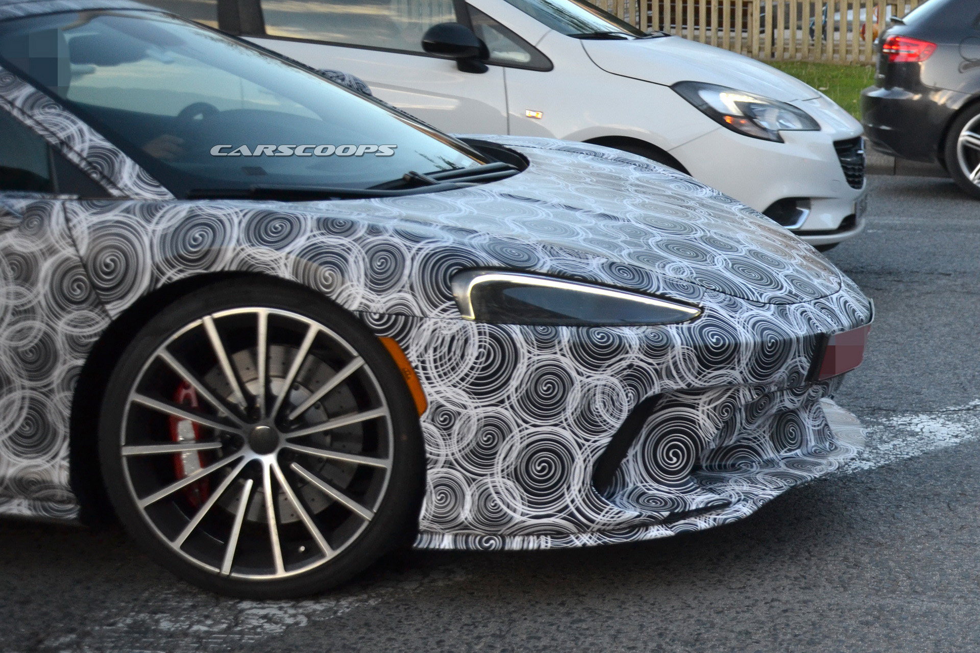 2020 mclaren grand tourer spied tight camo 4 2020 McLaren Grand Tourer Caught Wearing Even Tighter Camo