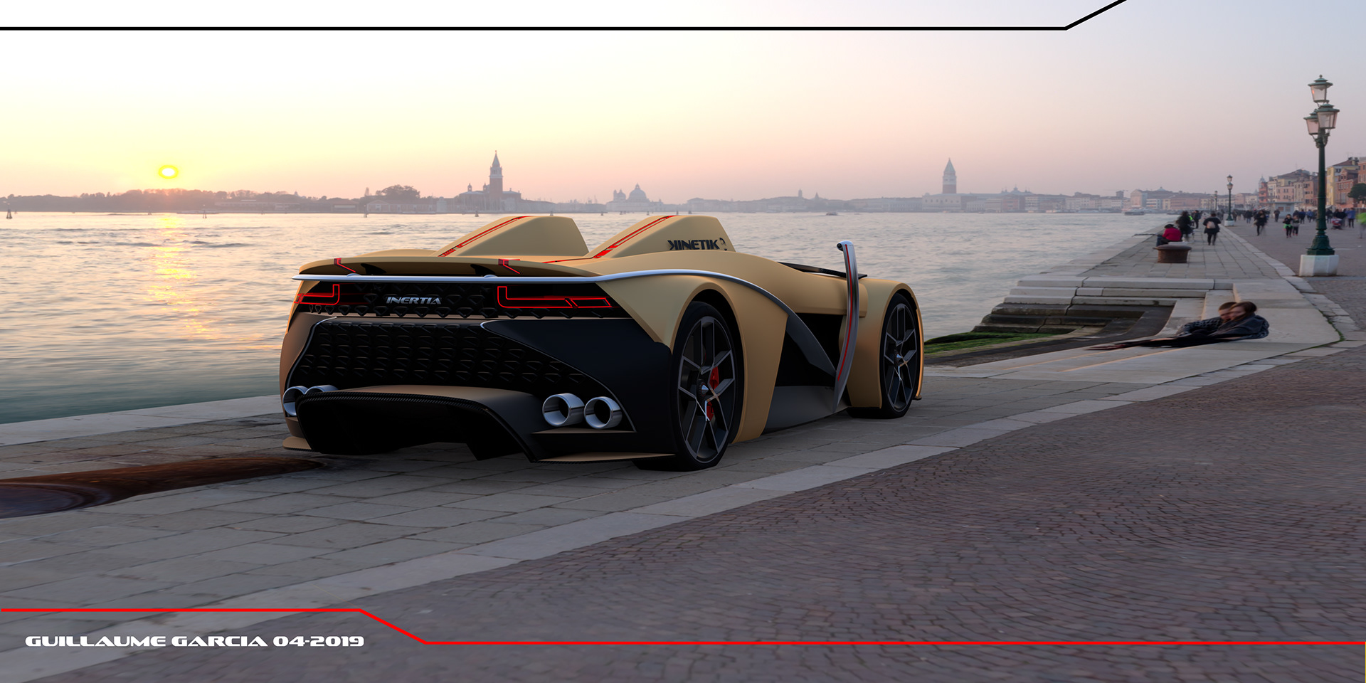 inertia kinetic rendering 38 Inertia Kinetik Is One Man’s Take On The Sports Car Of Tomorrow