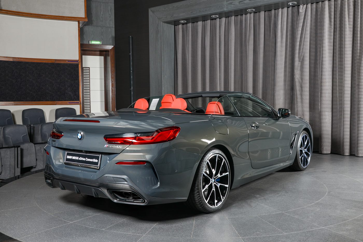 2019 bmw m850i cabrio individual dravit grey 13 Who Said Grey Is Boring? BMW M850i xDrive Convertible In Individual Dravit Grey