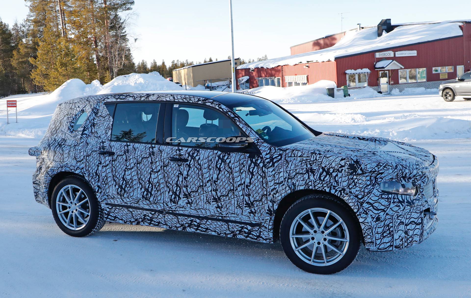 Mercedes EQB spy shots 6 GLB-Based Mercedes EQB Electric SUV Bringing e-AWD, 310-Mile Range