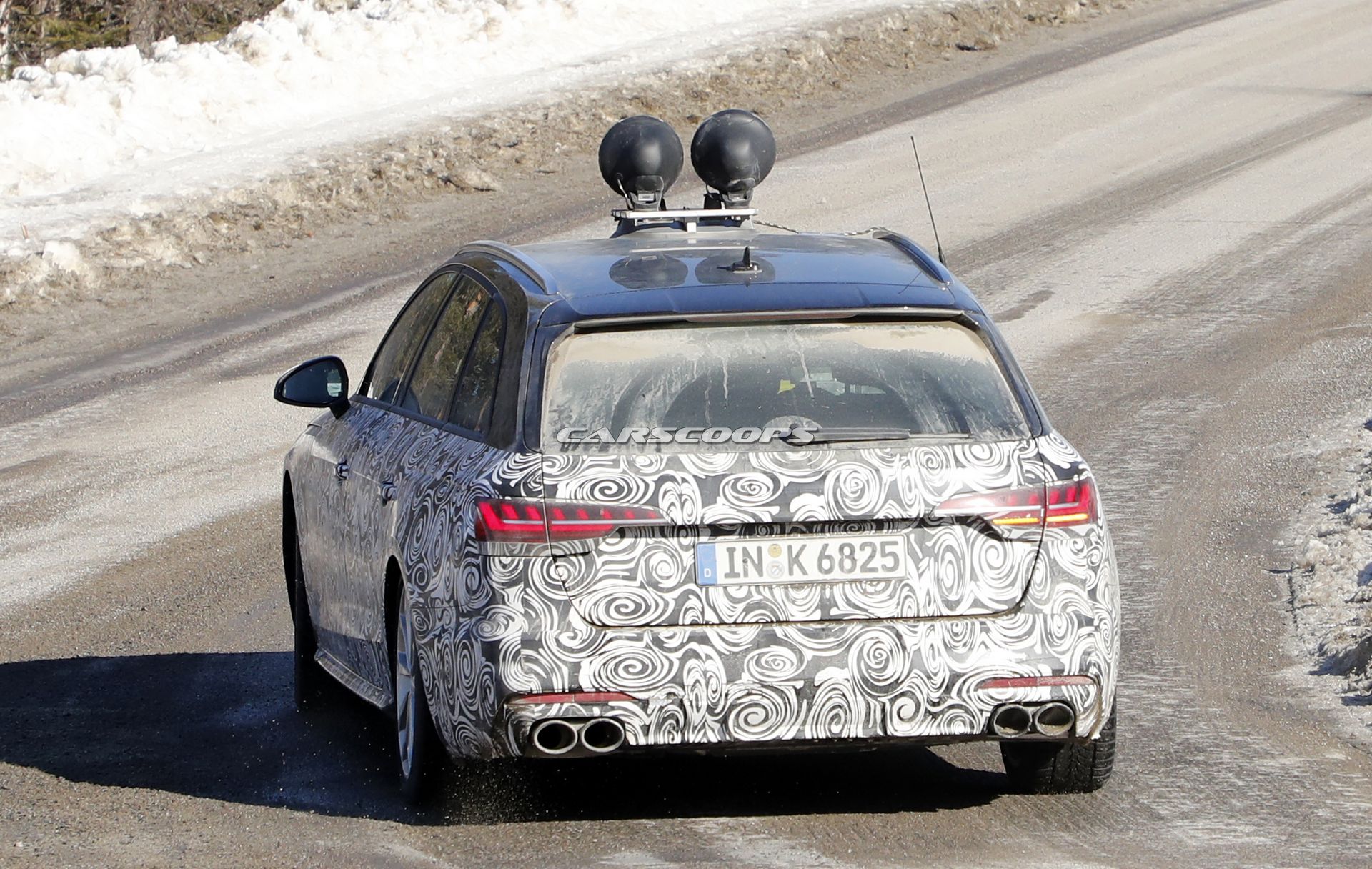 Audi-S4-Avant-Facelift-Spy-Shots-11 2020 Audi S4 Avant Coming For BMW M340i And Mercedes-AMG C43