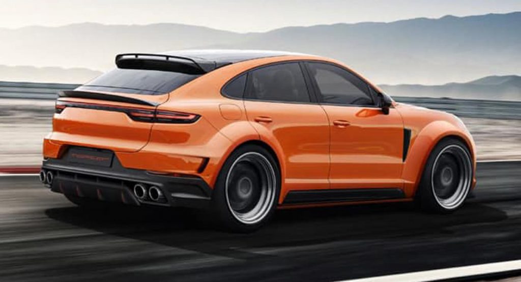  Porsche Cayenne Coupe Flexes Arches With TopCar’s Wide Body Kit