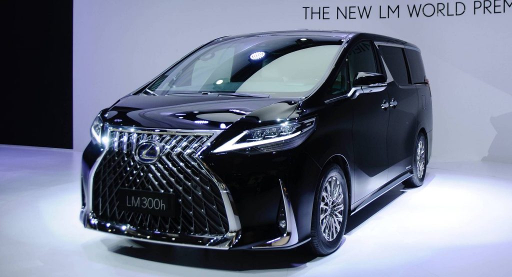  Lexus LM Breaks Cover As Ultra Luxurious Minivan For China, Other Asian Markets