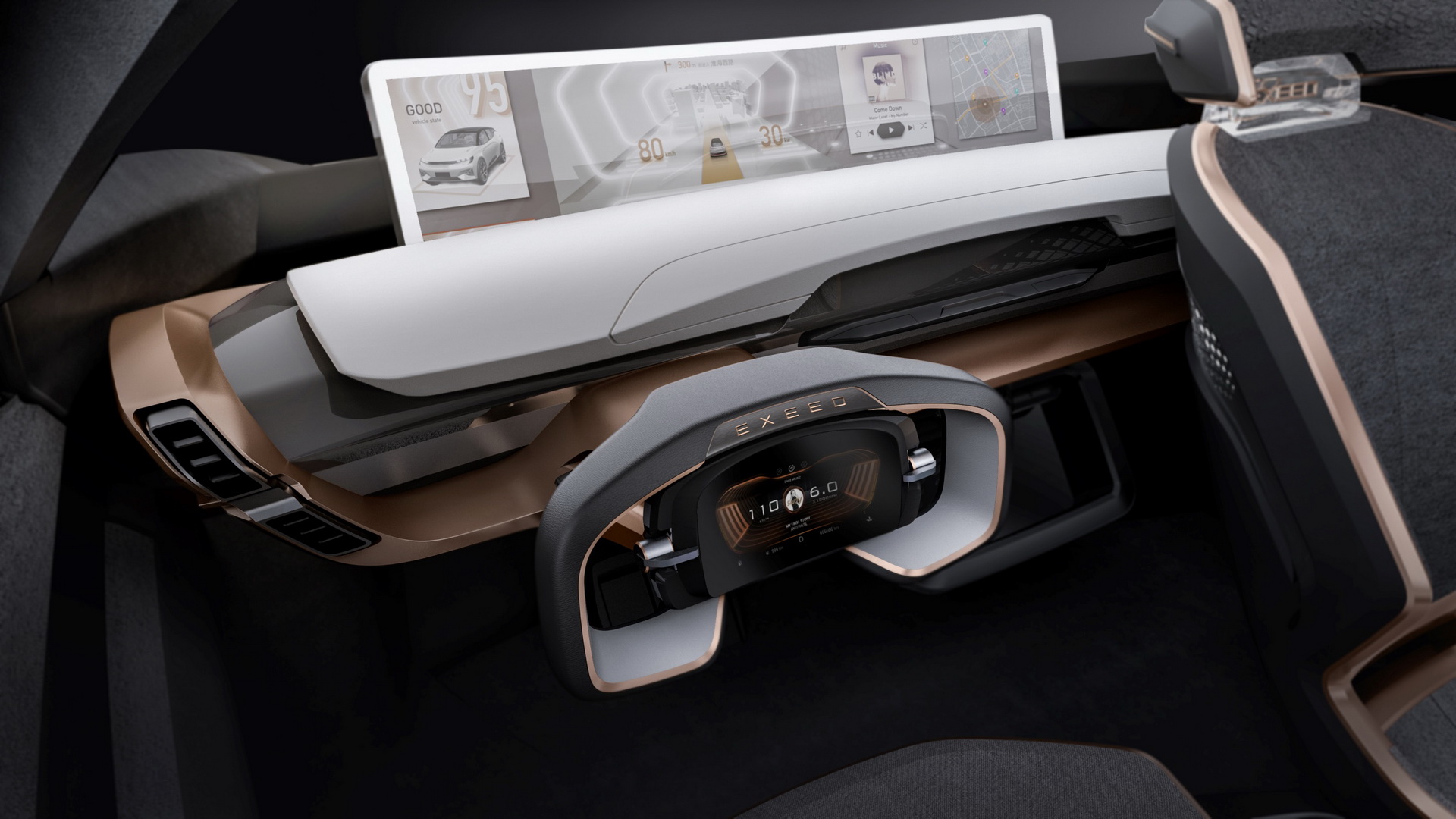 exeed e-iuv design concept 19 Exeed E-IUV Design Concept Looks A Bit Too Far Into The Future