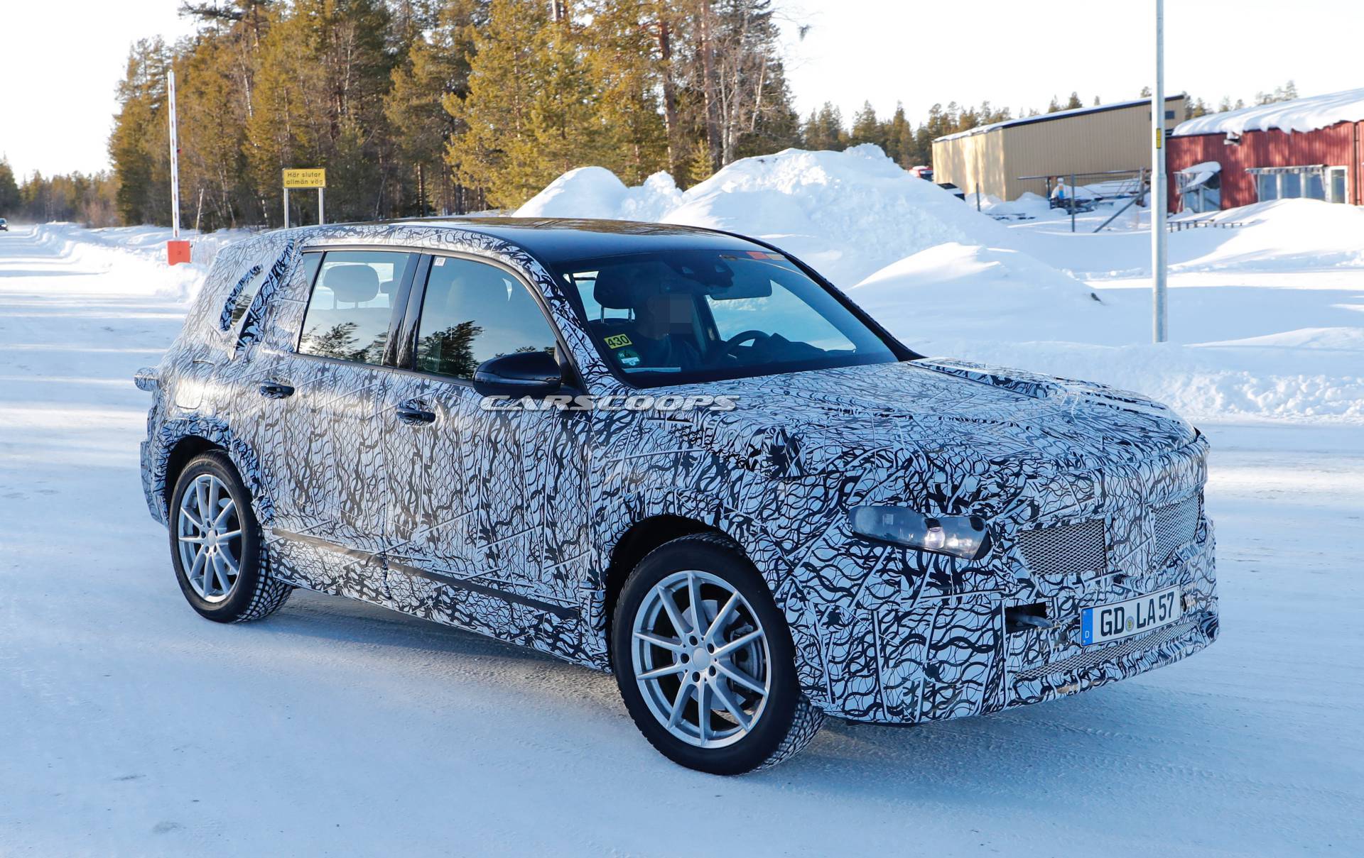 Mercedes EQB spy shots 5 GLB-Based Mercedes EQB Electric SUV Bringing e-AWD, 310-Mile Range