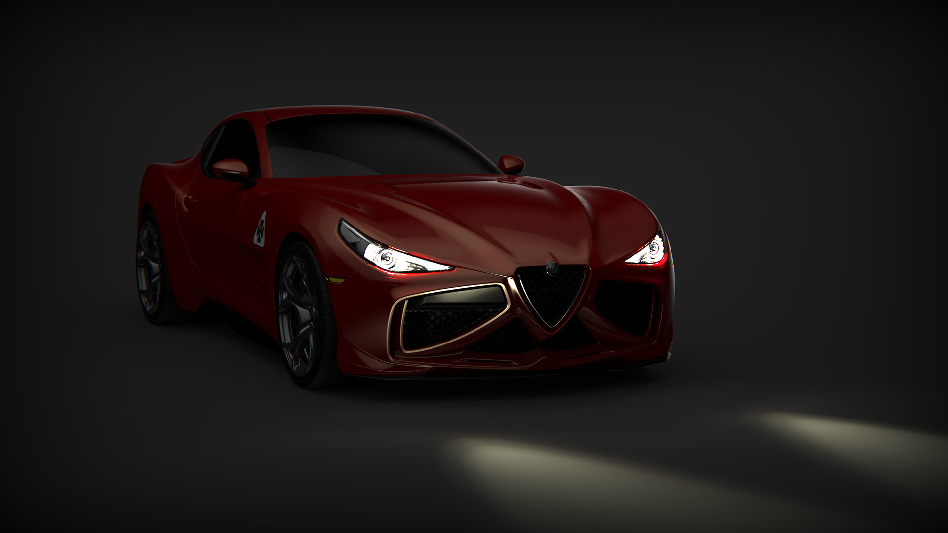 Alfa-Romeo-Coupe-Concept-8 Alfa Romeo Coupe Concept Looks Different, But It Won’t Be The New GTV