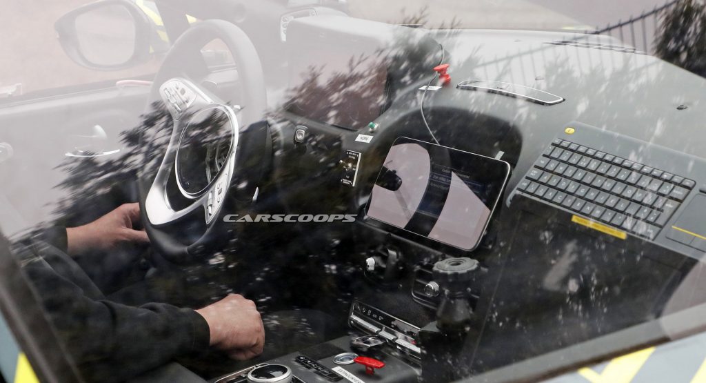  Aston Martin DBX Interior Spied, Shows Lots Of Mercedes Parts