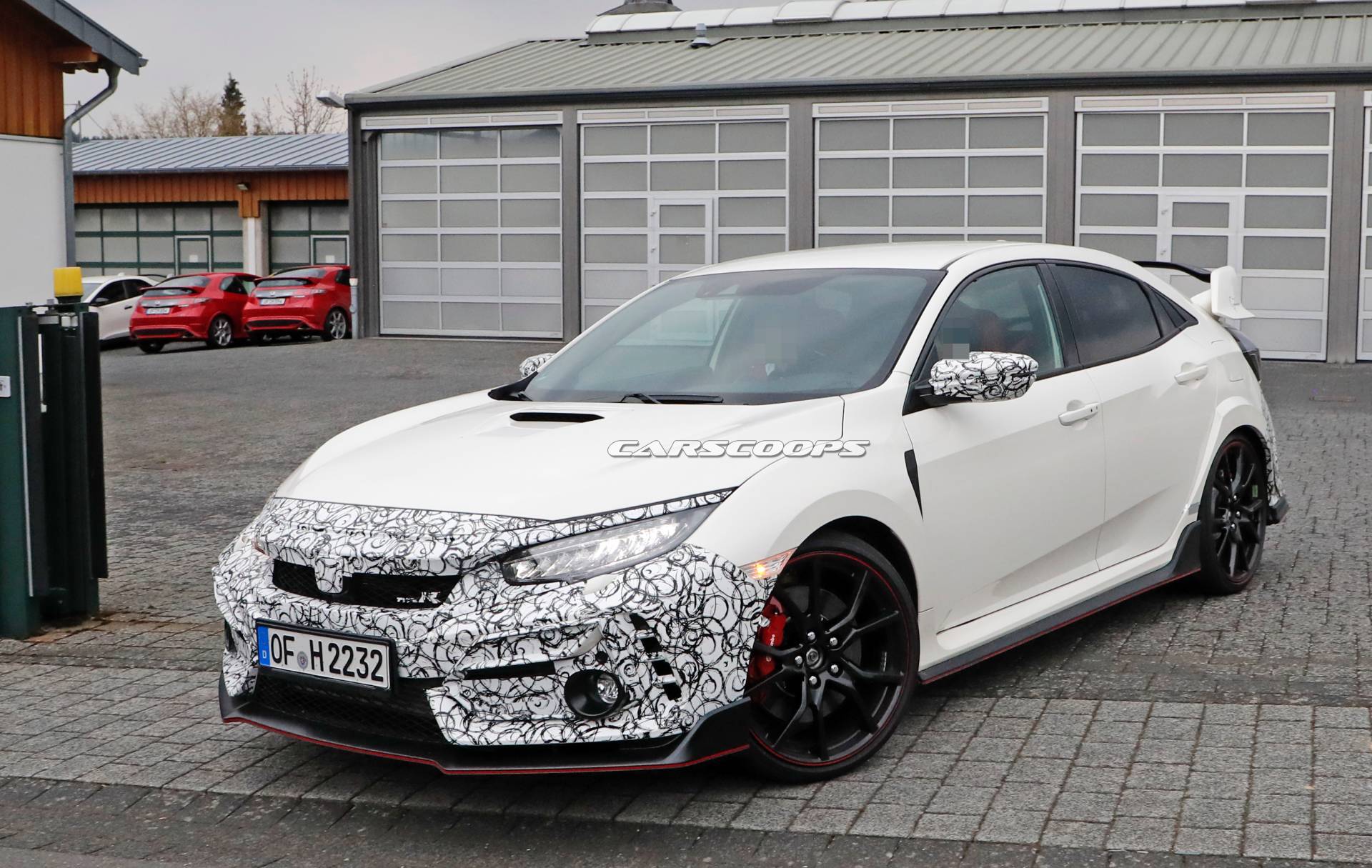 2019 Honda Civic Type R facelift spy shots 31 Honda Civic Type R Prototype Could Be Facelifted Model, Lightweight Special, Or Both