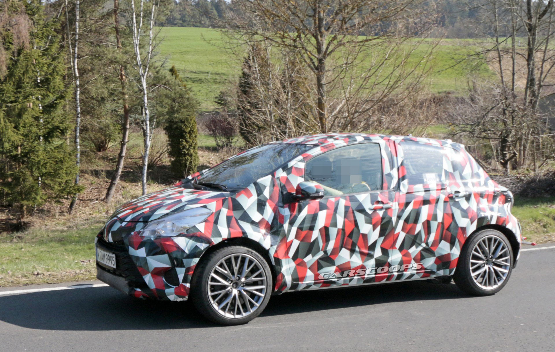 2021-Toyota-Yaris-23 Toyota Yaris Spied On The ‘Ring – Is It A Next-Gen Performance Version?