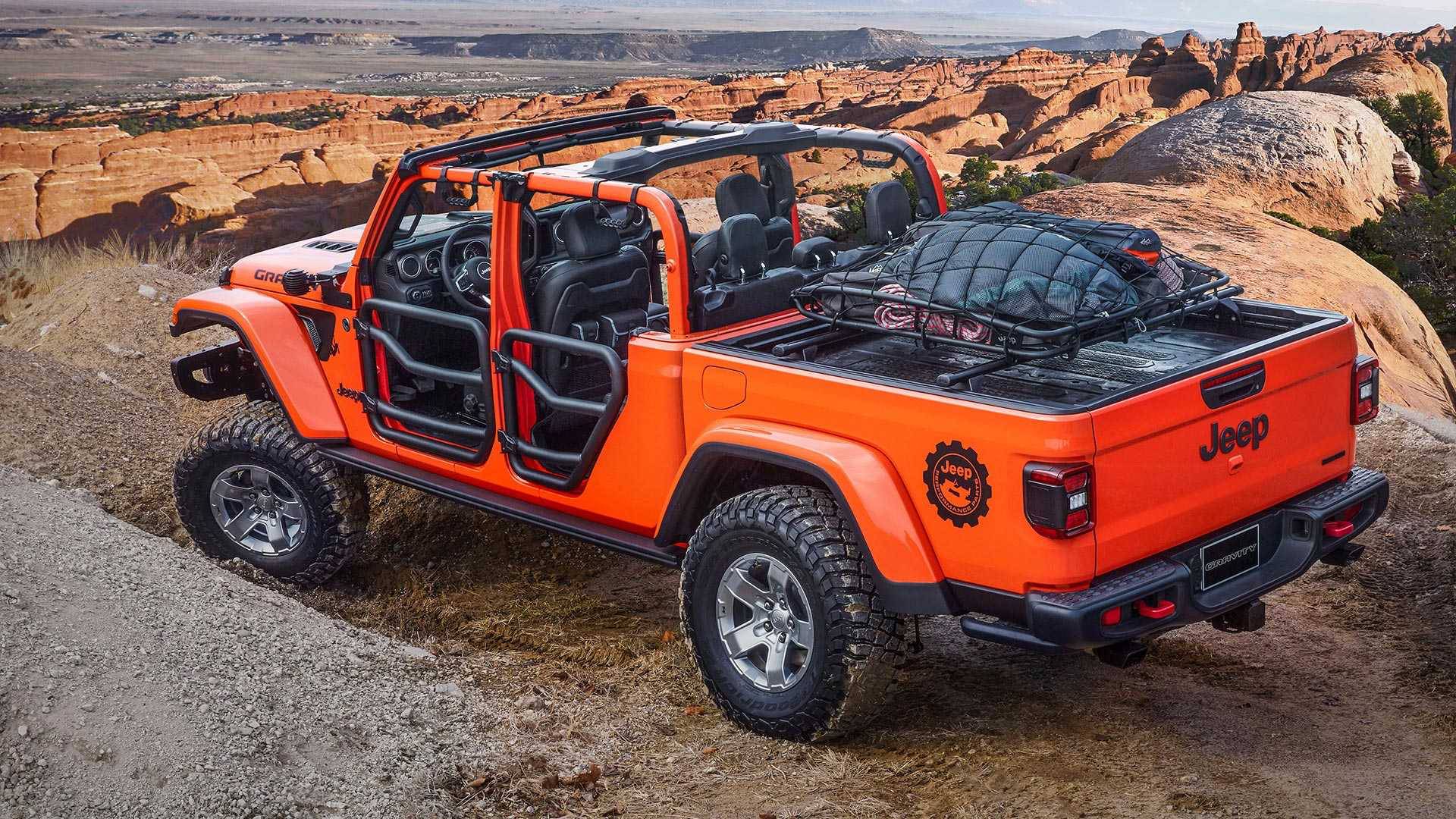 Jeep Gladiator Gravity Concept 1 Jeep Gladiator Gets Six Moab Easter Safari Concepts