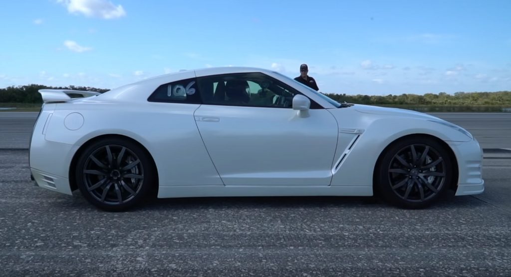 Tuned Nissan GT-R Puts Its 620 HP To The Test, Maxes Out At 201 Carscoops