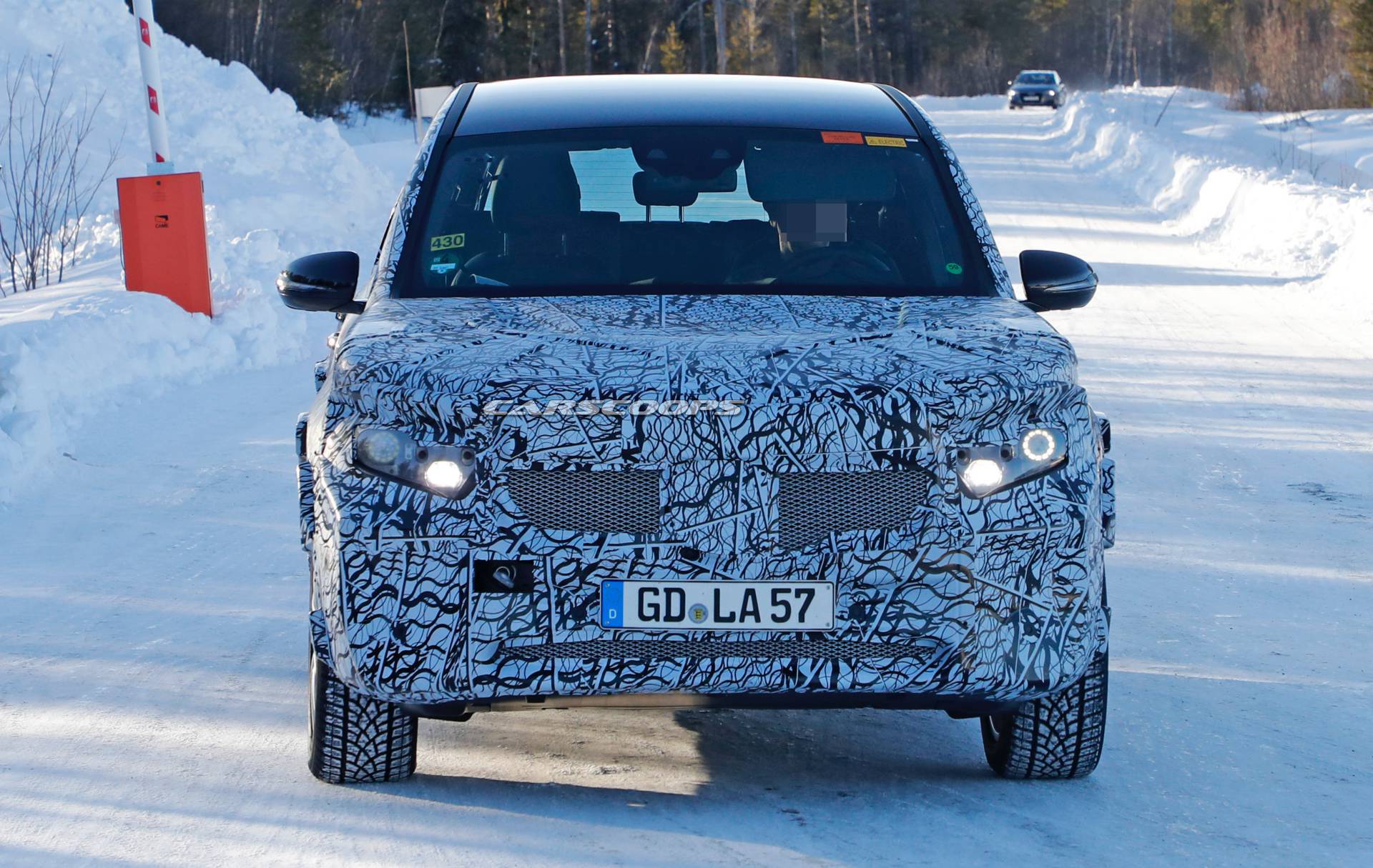Mercedes EQB spy shots 1 GLB-Based Mercedes EQB Electric SUV Bringing e-AWD, 310-Mile Range