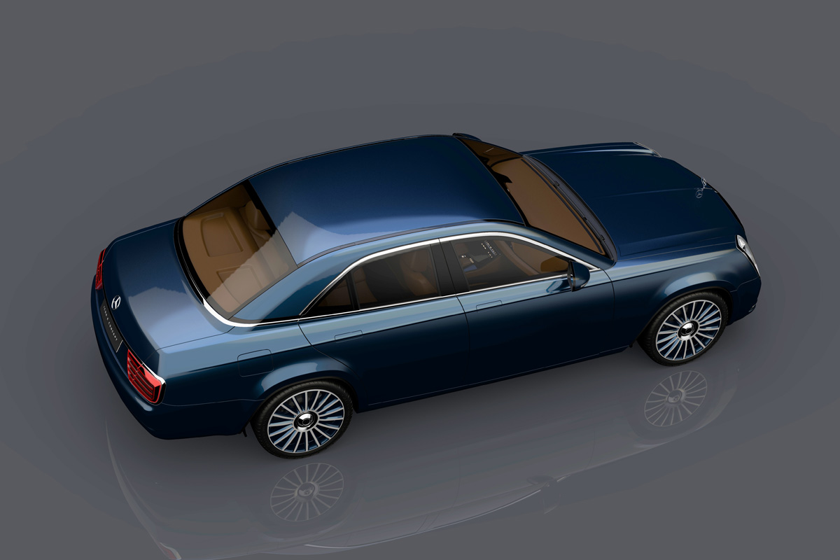 Mercedes-Benz Icon E Concept by David Obendorfer 14 Mercedes-Benz Icon E Study Re-imagines Classic W115 As 21st-Century E-Class EV