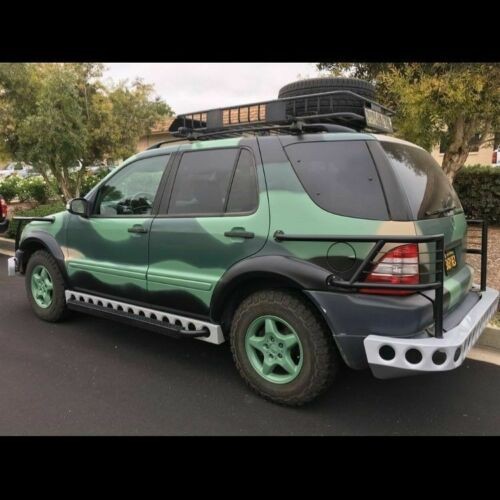 Mercedes ML Jurassic Park-2 Mercedes ML Jurassic Park Movie Prop Is Here To Save Us From Extinction