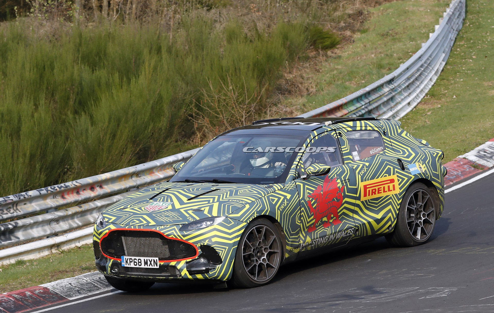 2020-Aston-Martin-DBX-19 Aston Martin DBX Interior Spied, Shows Lots Of Mercedes Parts