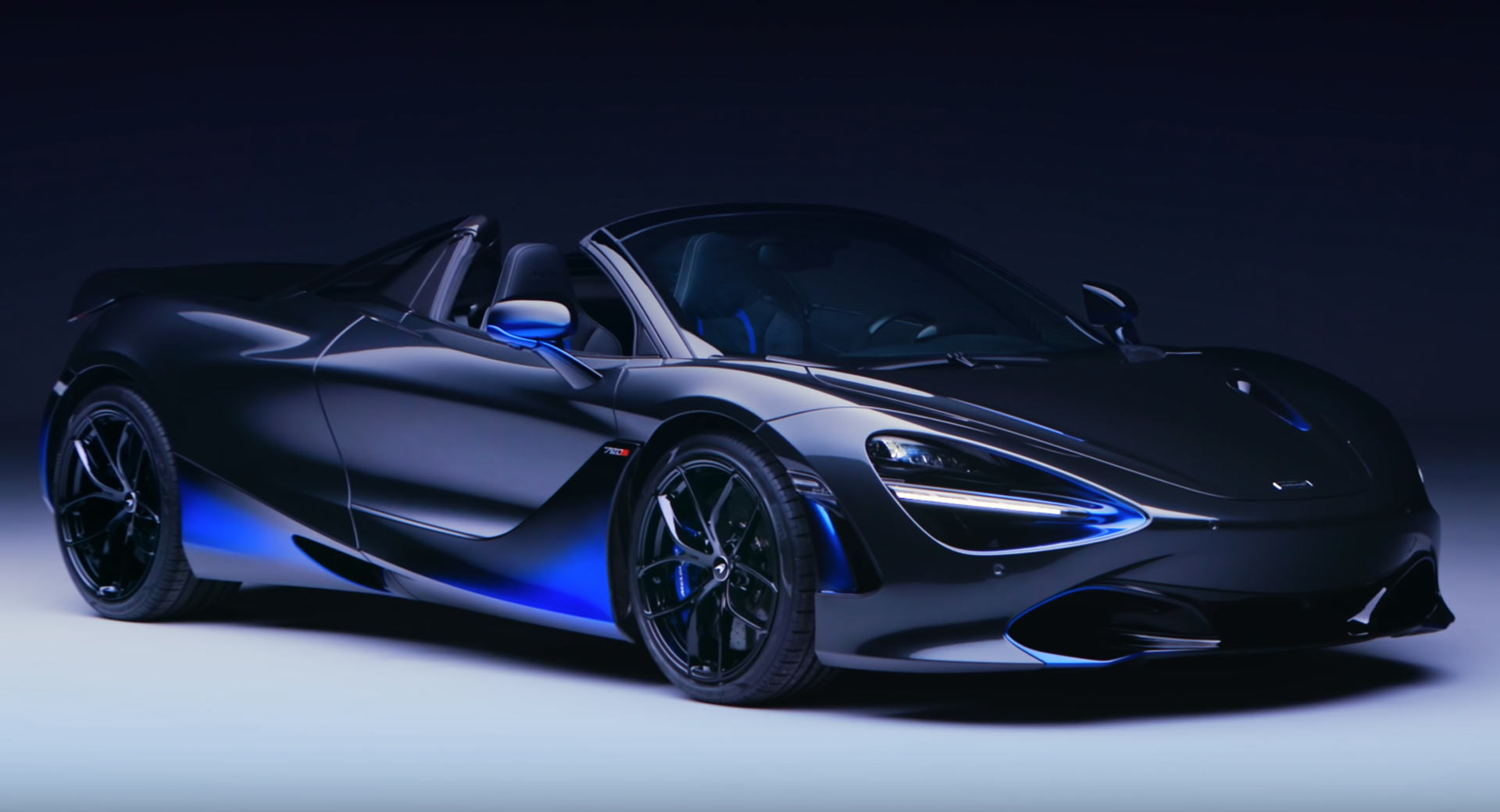 black and blue 720s