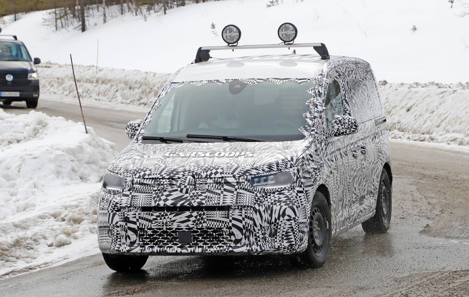 2021 VW Caddy spy shots 19 All-New 2021 VW Caddy Compact Van Spotted For The First Time