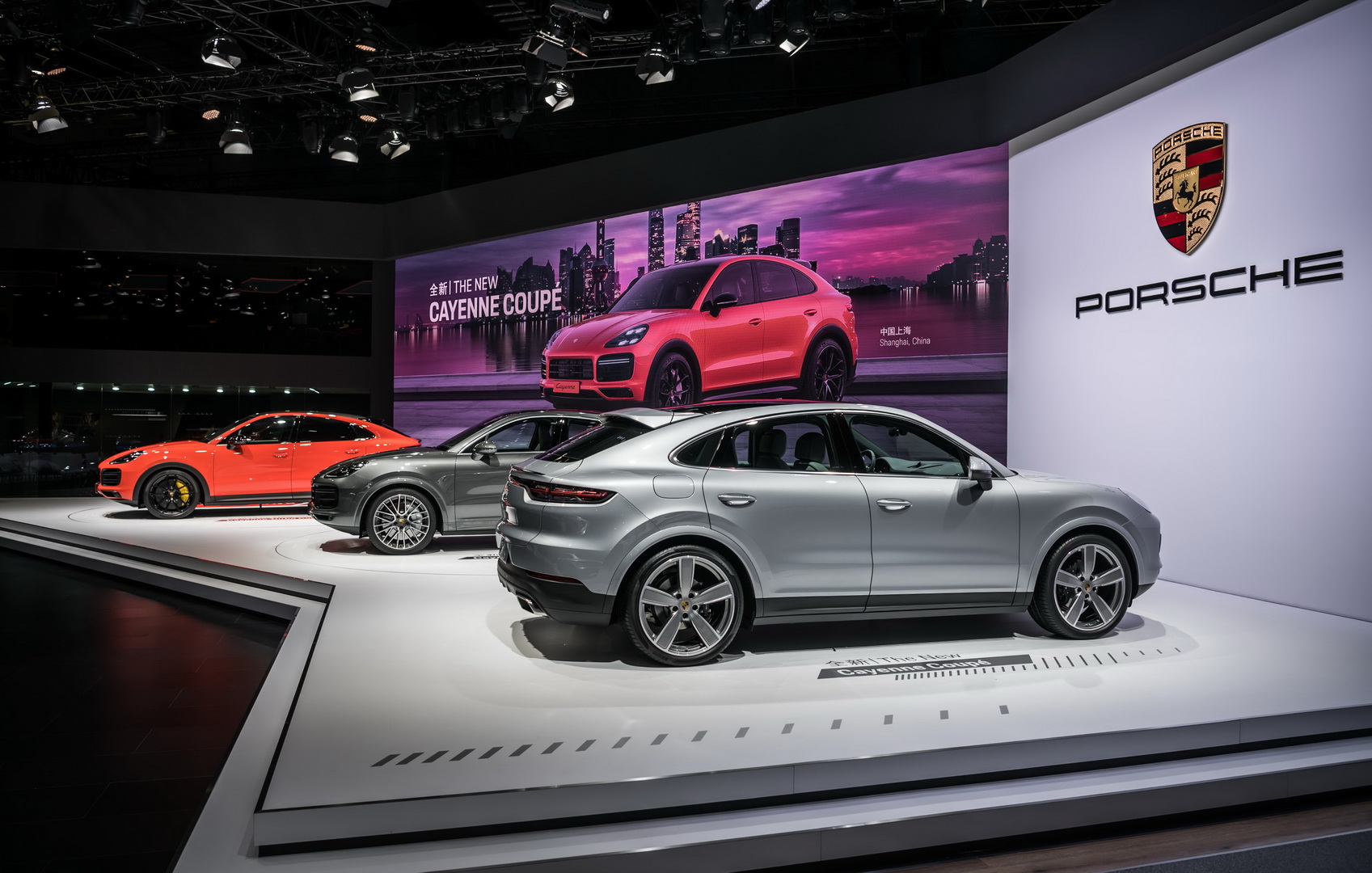 2019 porsche cayenne coupe china 1 New Porsche Cayenne Coupe Makes Its Public Debut