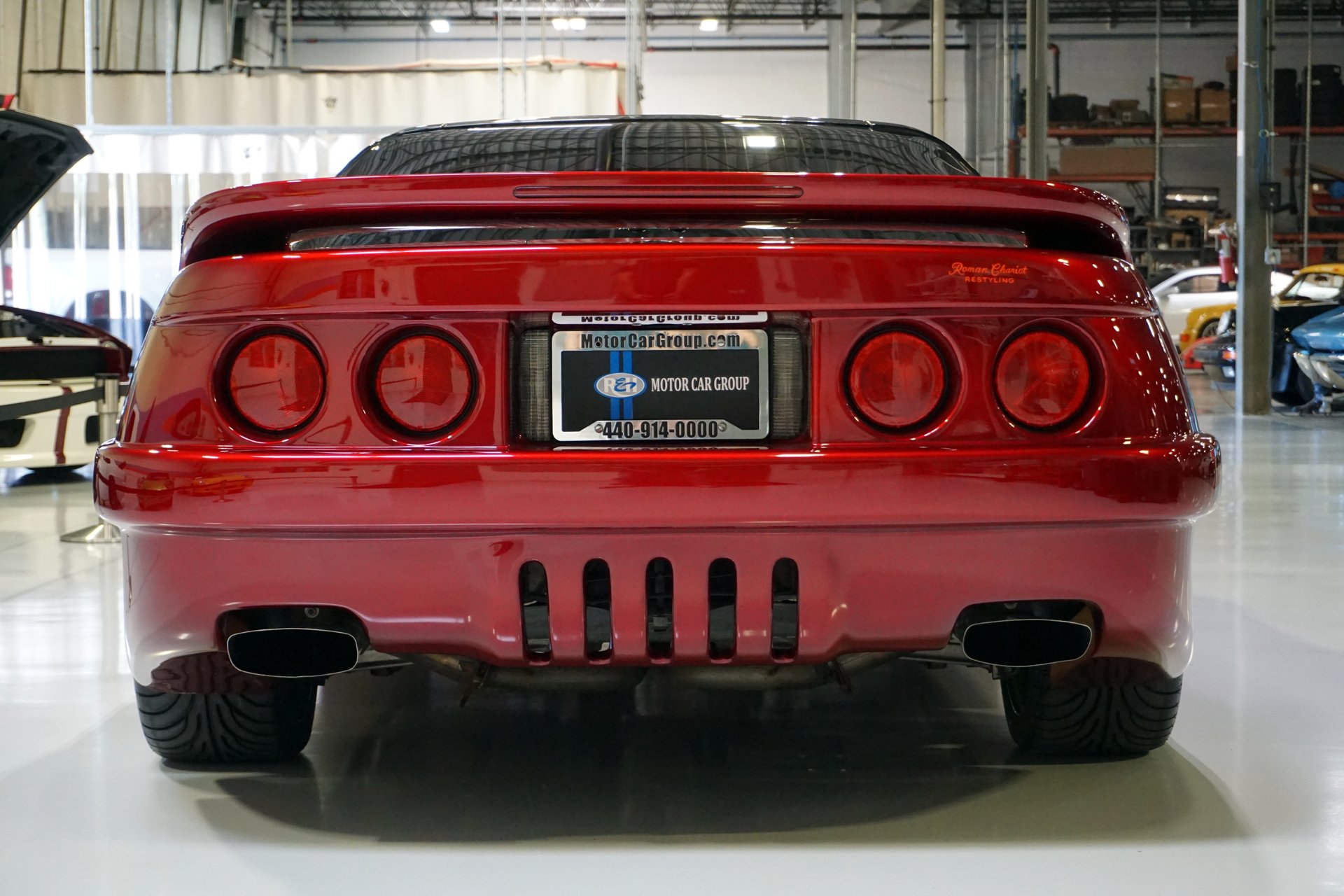 1989-Corvette-8 Candy Apple Red 1989 Corvette With “Custom” Body Kit Goes For… $50K?