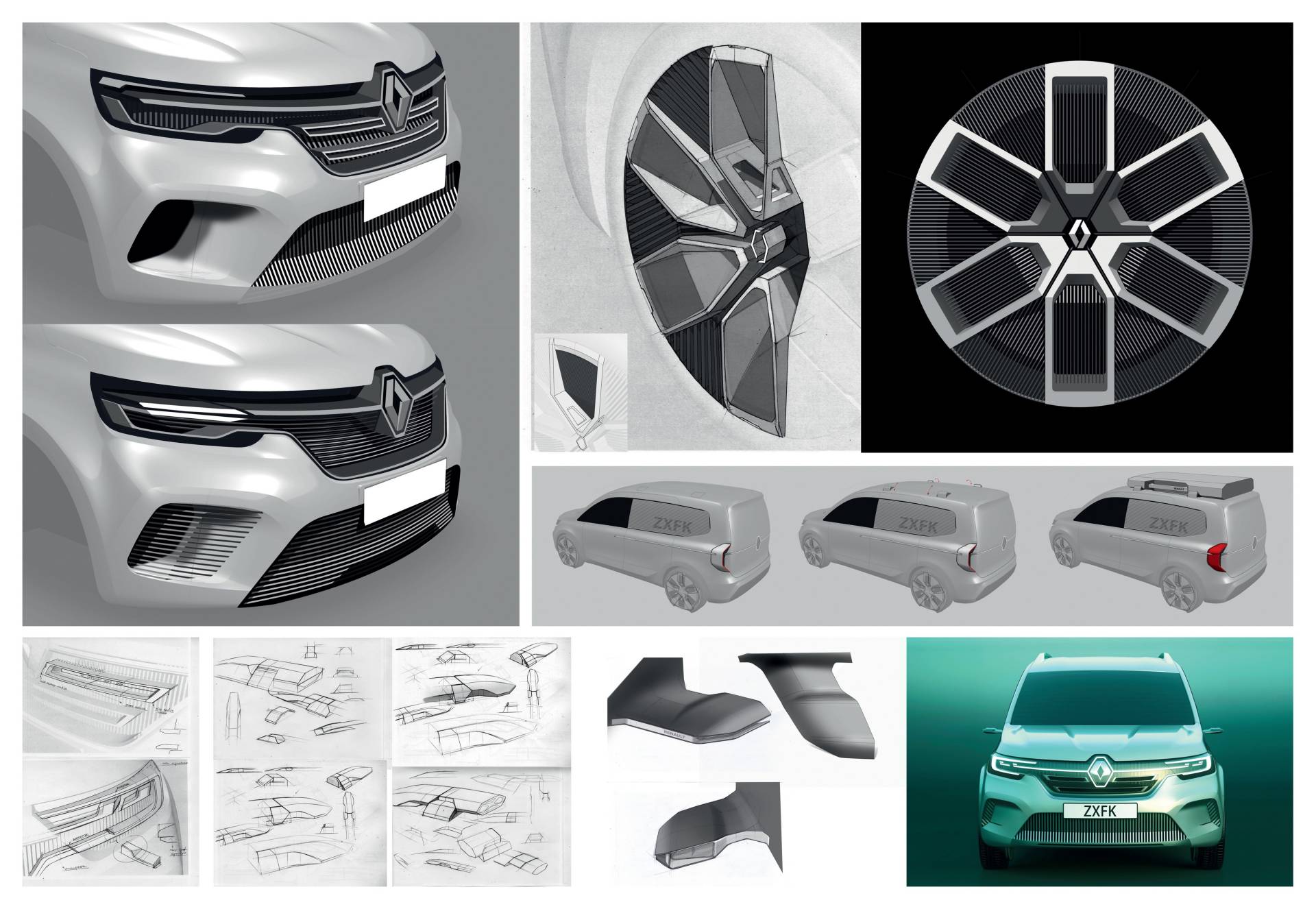 Renault Kangoo ZE Concept 4 Electric Renault Kangoo ZE Concept Previews Next-Generation Compact Van Coming In 2020