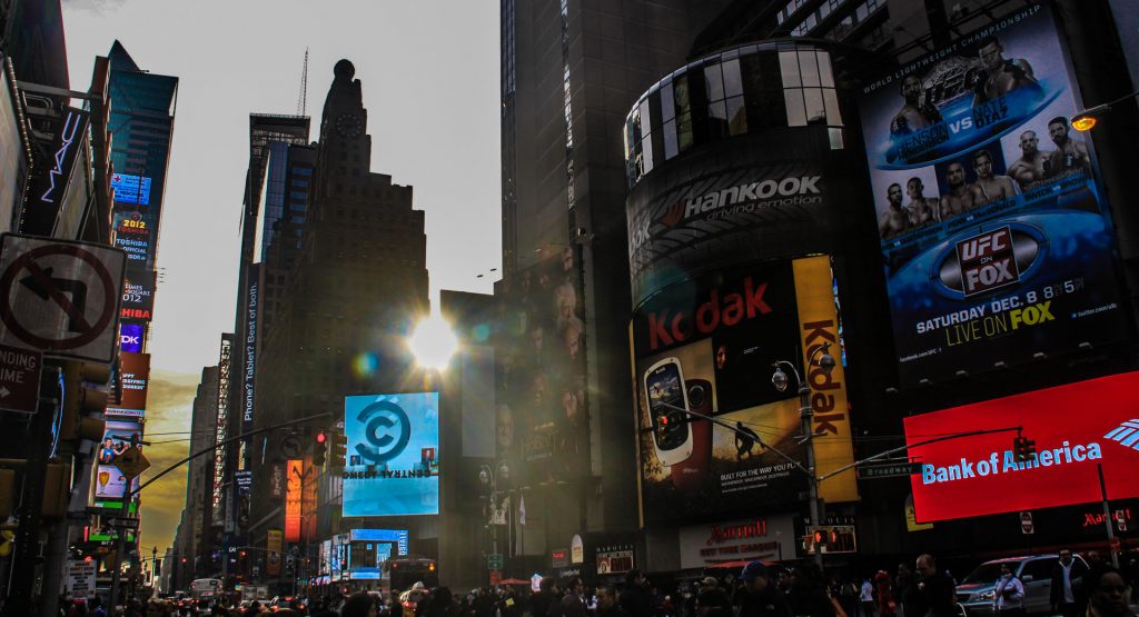  Chinese Ride-Hailing Company Puts Tesla Shaming Ads On Times Square Billboards
