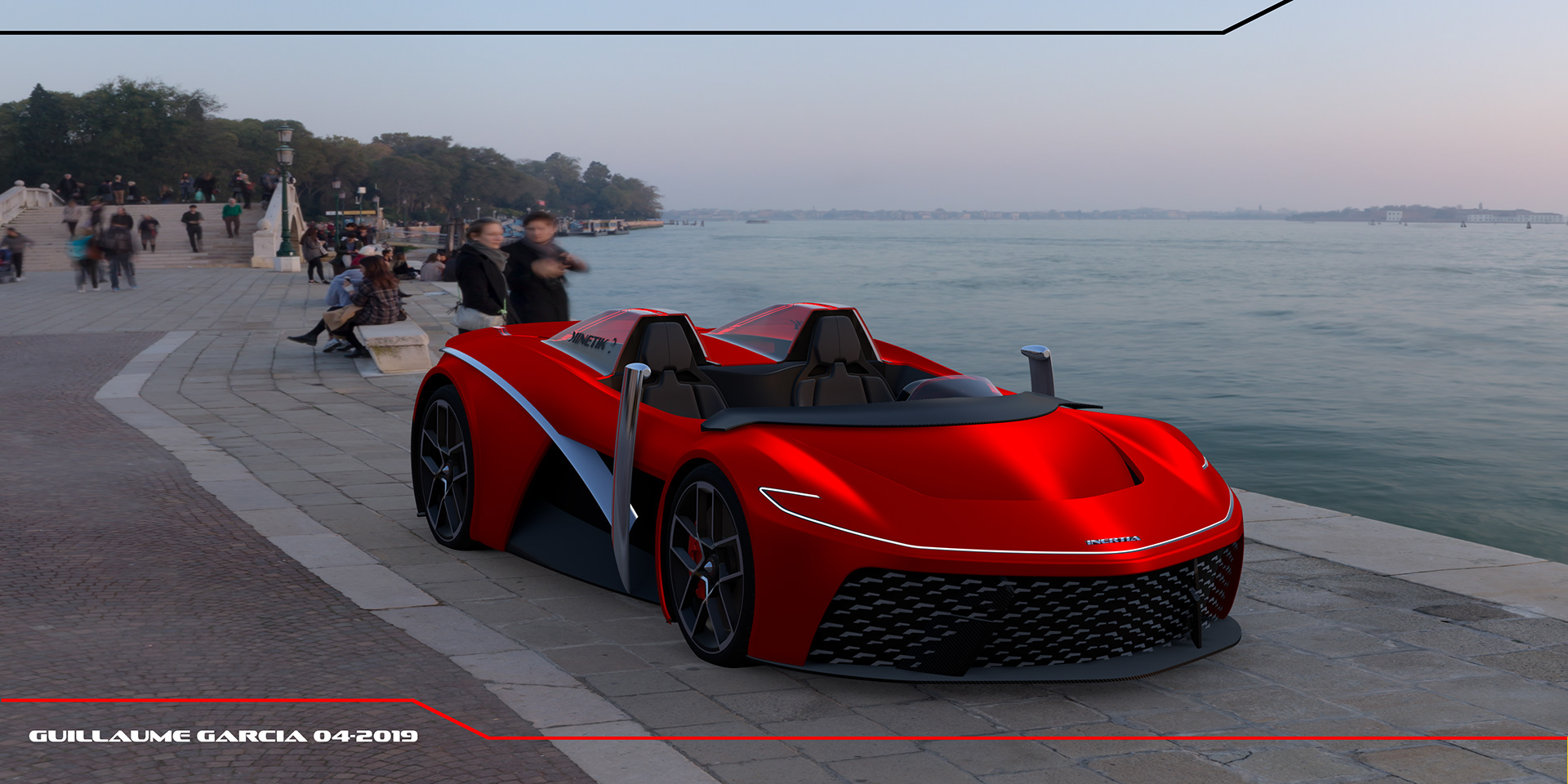 inertia kinetic rendering 11 Inertia Kinetik Is One Man’s Take On The Sports Car Of Tomorrow