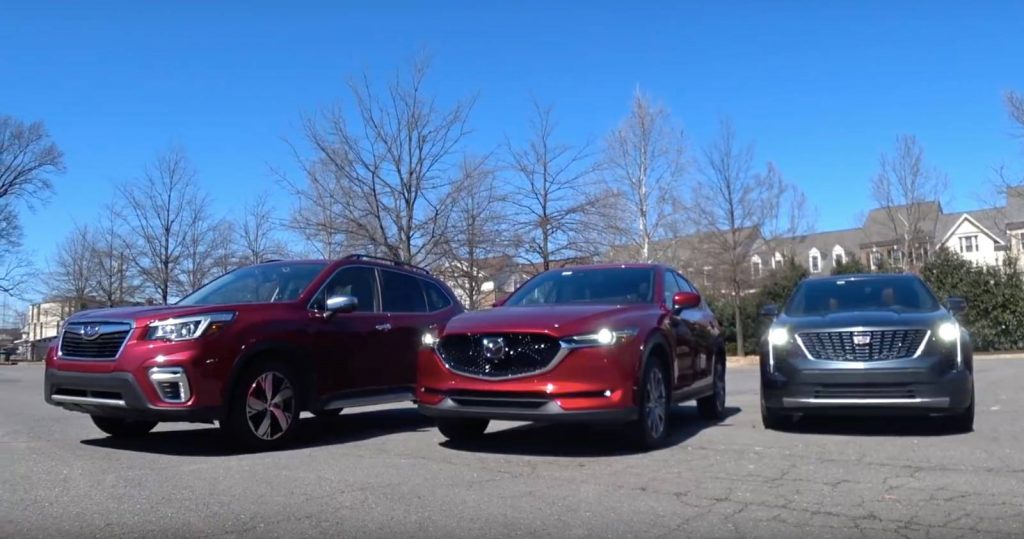  New Cadillac XT4 Vs. Loaded Mazda CX-5 And Subaru Forester Makes For An Interesting Comparison