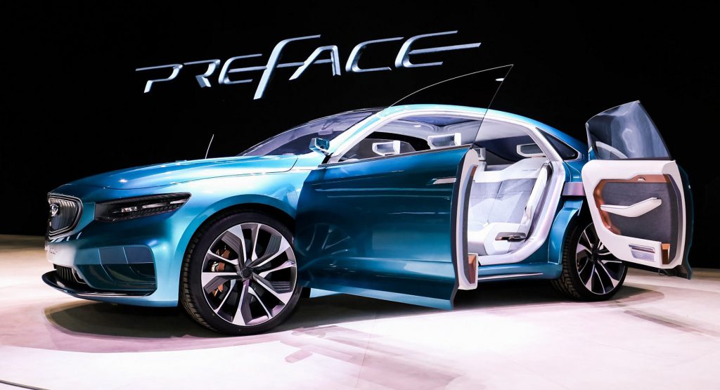  Geely Preface Concept Dresses Volvo Platform In A Stylish Suit