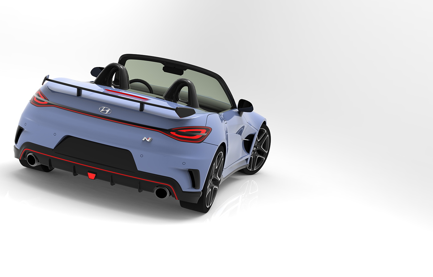 hyundai n roadster render 11 Hyundai Thinks The N Roadster Is A Joke, Doesn’t See Us Laughing
