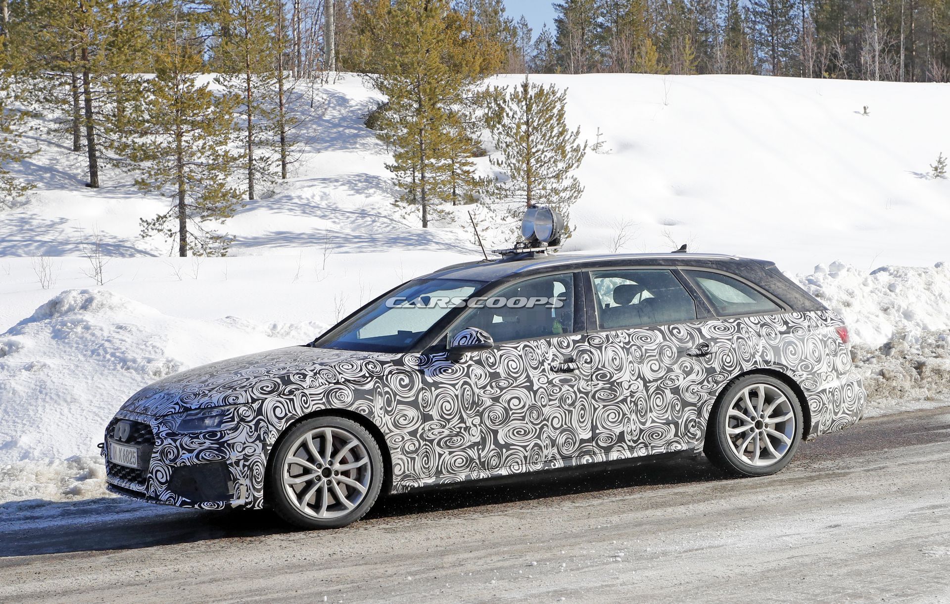 Audi-S4-Avant-Facelift-Spy-Shots-4 2020 Audi S4 Avant Coming For BMW M340i And Mercedes-AMG C43