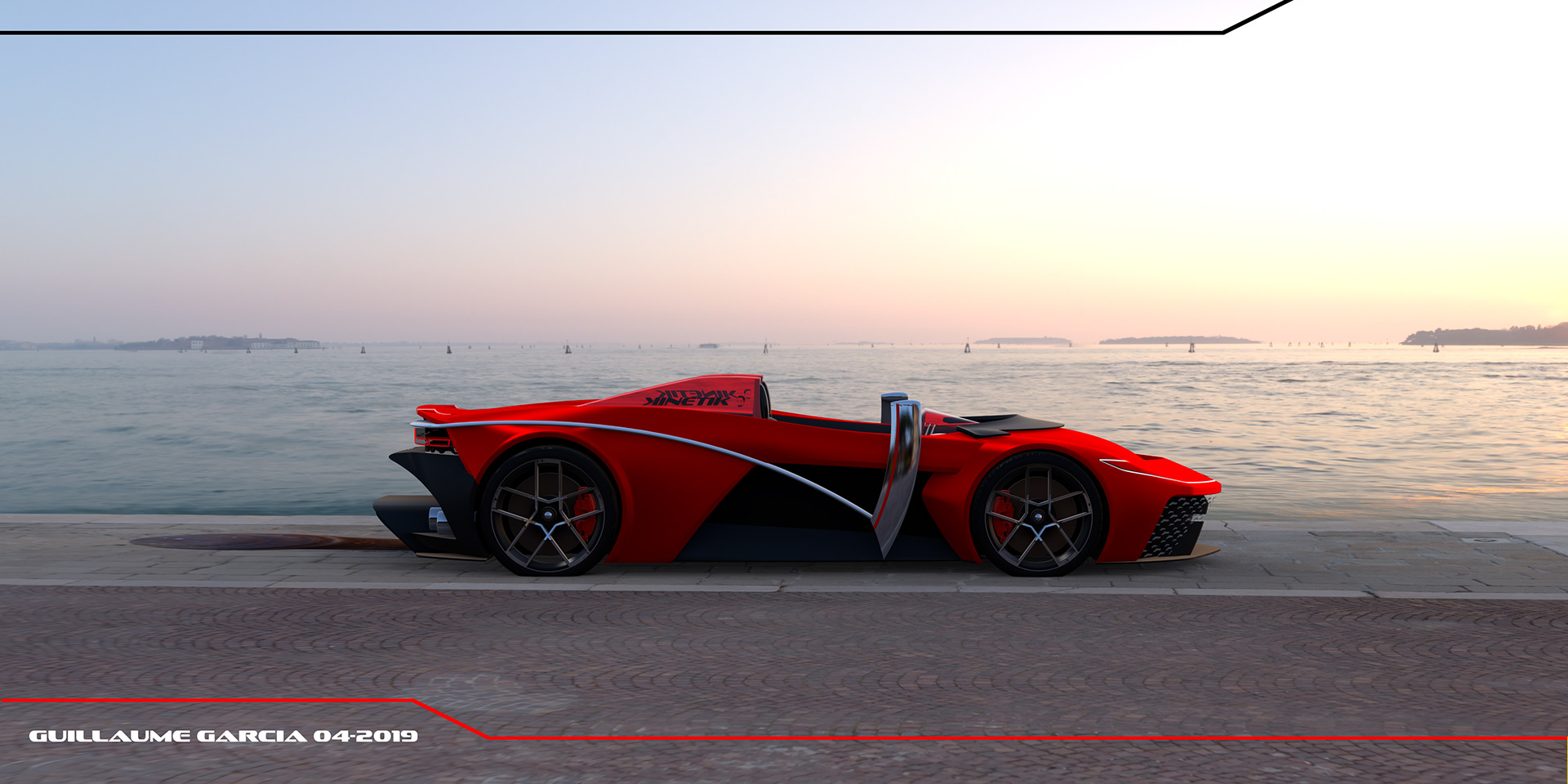 inertia kinetic rendering 13 Inertia Kinetik Is One Man’s Take On The Sports Car Of Tomorrow