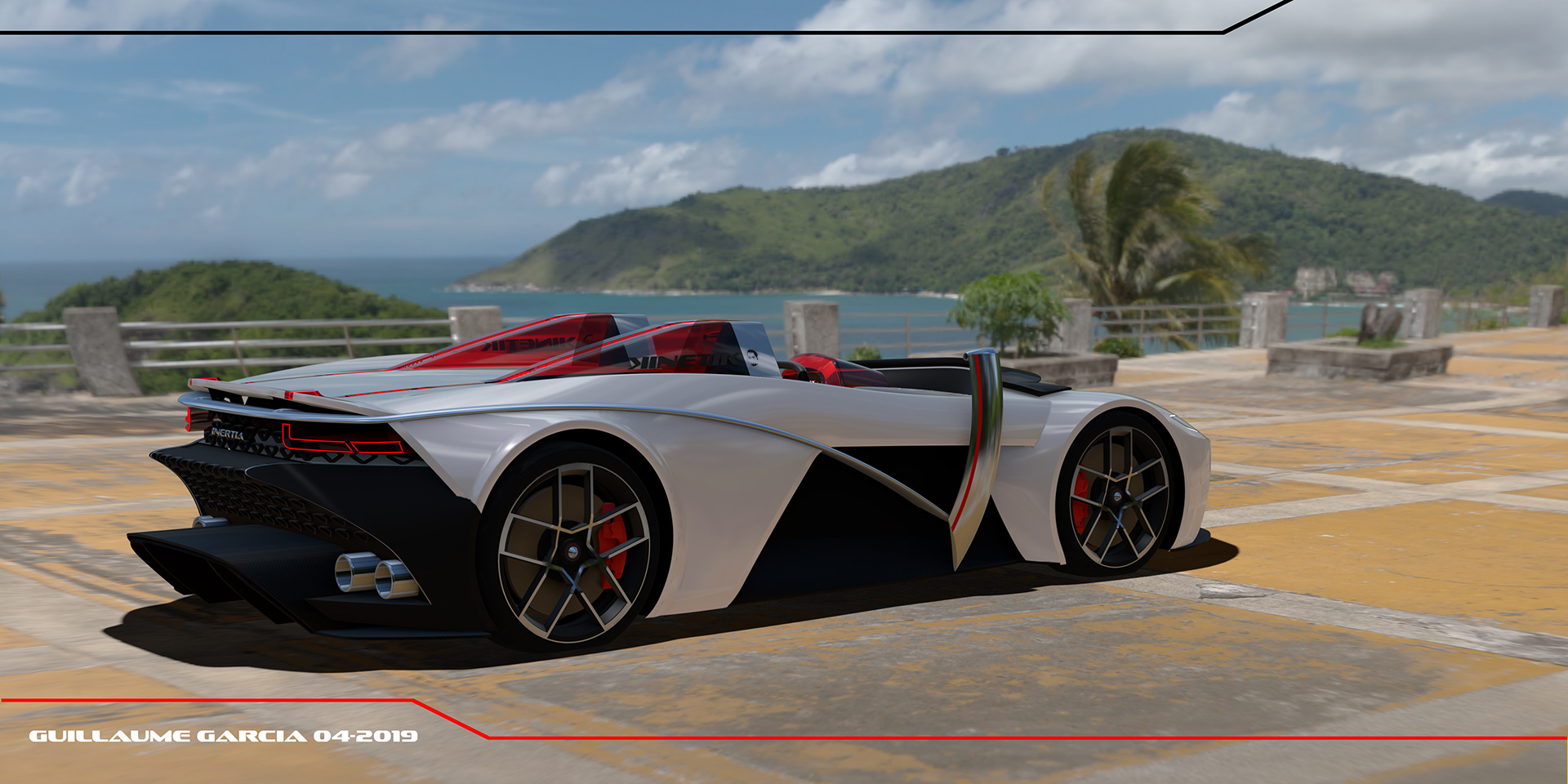 inertia kinetic rendering 32 Inertia Kinetik Is One Man’s Take On The Sports Car Of Tomorrow